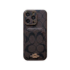 Classic iPhone Case With Card Holder Black -KB241651