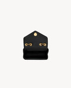L-Y Leather Mini Chain Adjustable Handbag Wallet