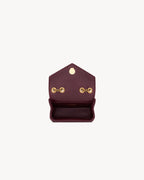 L-Y Leather Mini Chain Adjustable Handbag Wallet