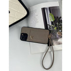 Luxury Four Colors Card Bag iPhone Case