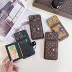 Luxury Classic Color Card Bag iPhone Case