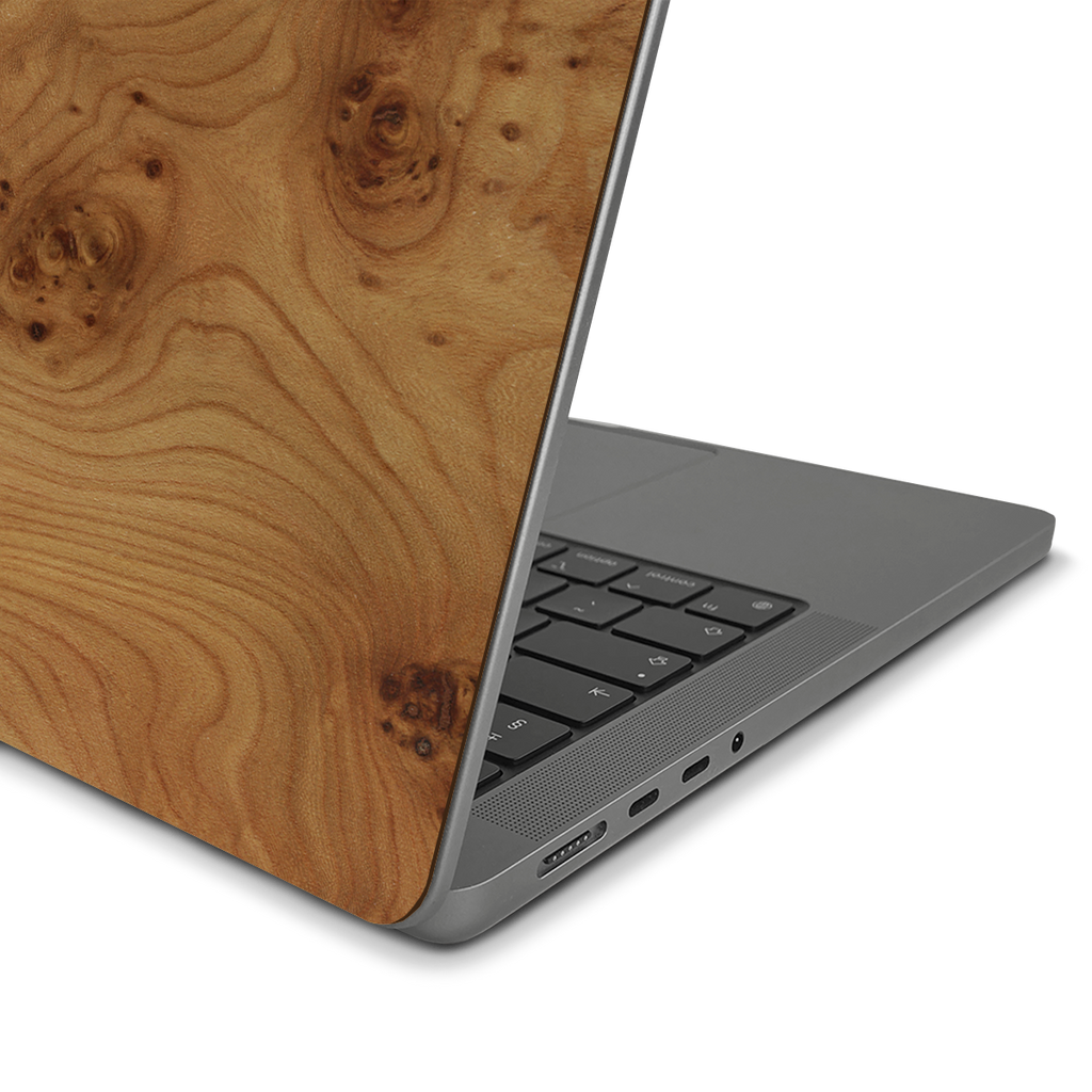 MacBook Neo — #WoodBack Skin