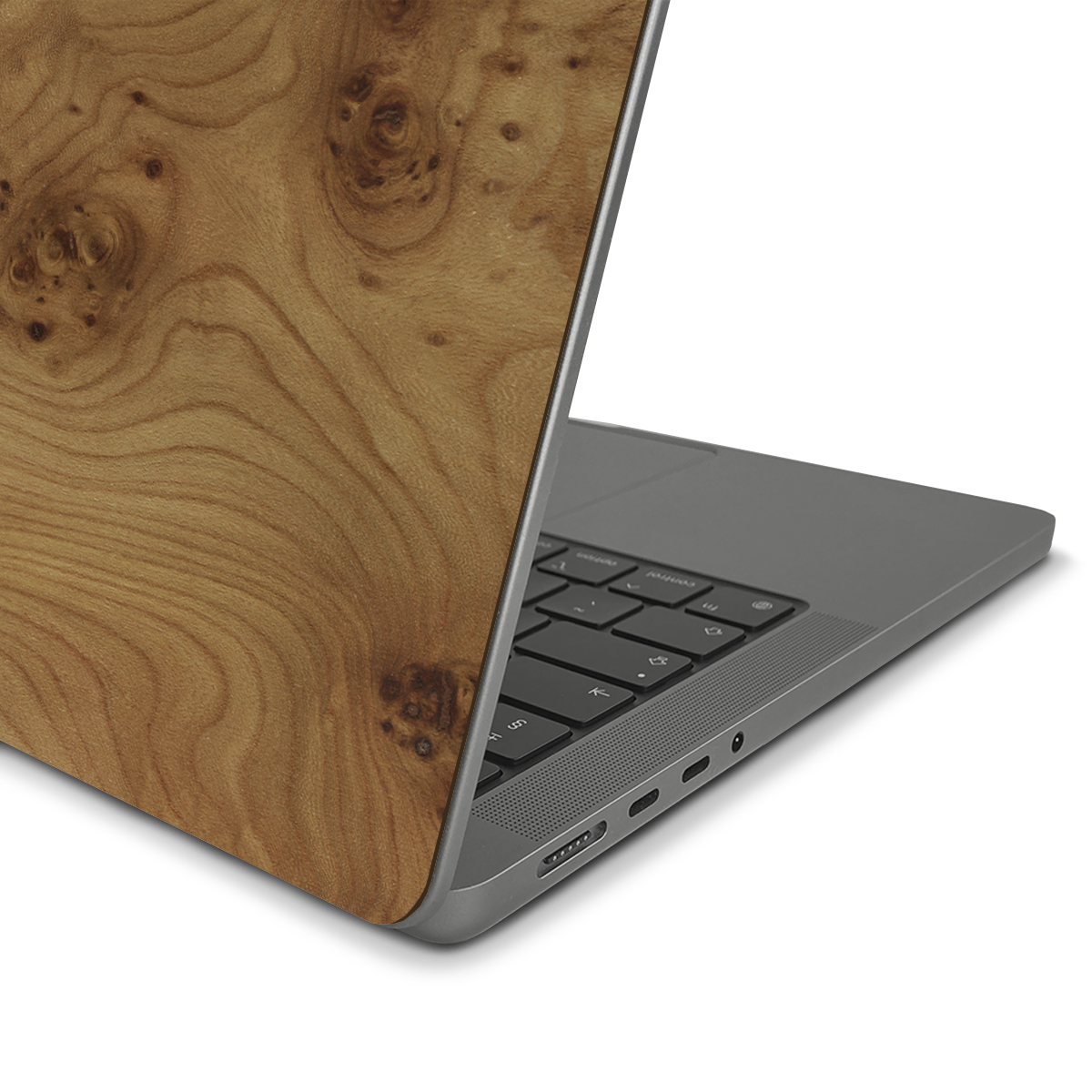 MacBook Neo — #WoodBack Skin