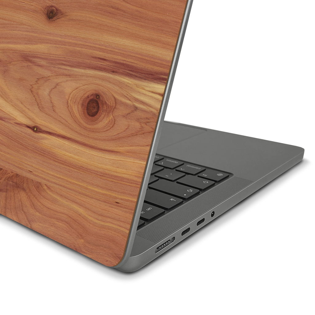 MacBook Neo — #WoodBack Skin