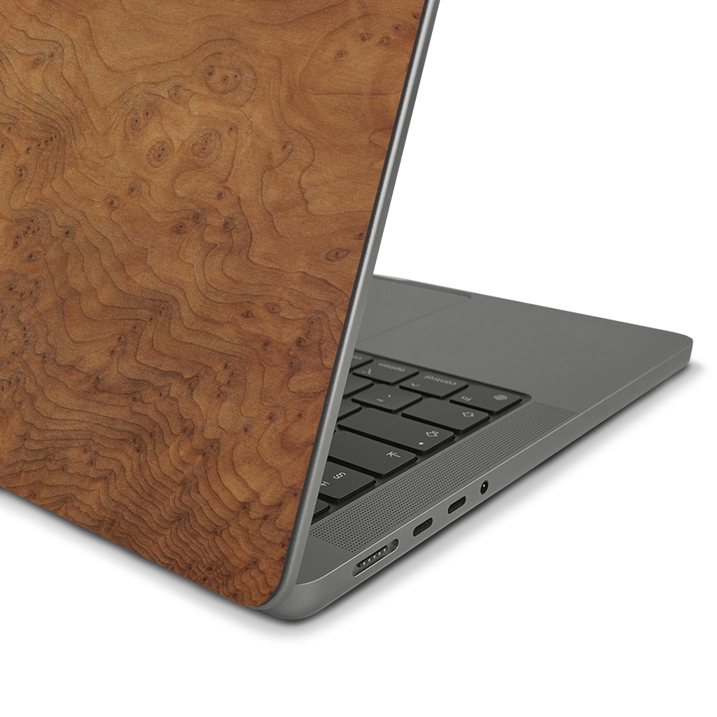 MacBook Neo — #WoodBack Skin