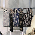 Fashion iPhone Case With Strap Black-GS240315