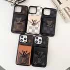 Luxury Card Bag Color iPhone Case
