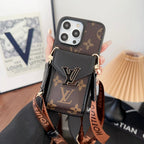 Luxury Card Bag Five Color Chain iPhone Case