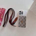Premium Card Bag Crossbody Classic iPhone Case
