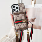 Premium Card Bag Chain Classic iPhone Case