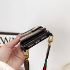 Premium Card Bag Chain Classic iPhone Case