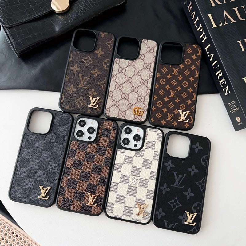 Luxury Black & White iPhone Case
