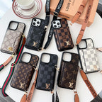Premium Side Card Bag Crossbody iPhone Case