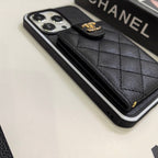 Elegant Crossbody Leather iPhone Case