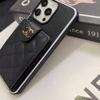 Elegant Crossbody Leather iPhone Case
