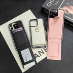 Elegant Crossbody Leather iPhone Case
