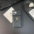 Luxury Card Bag Classic Color iPhone Case