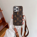 Luxury Card Bag Crossbody Chain iPhone Case