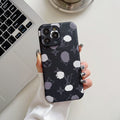 Luxury Classic Color Leather iPhone Case