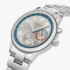 NOMOS Club Sport Neomatik Worldtimer Silver