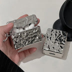 Silver Case for AirPods 3 Pro 2 Earphone Case for AirPod 1/2/3 Cover