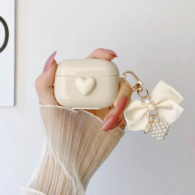 Keychain Cover For Apple AirPods 2 Pro 3 3rd generation Earphone Case