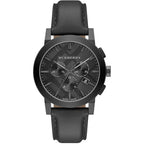 Burberry Men's The City Black Chronograph 42mm Watch