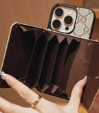 Premium Advanced Crossbody iPhone Case with Card Holder & Shoulder Strap